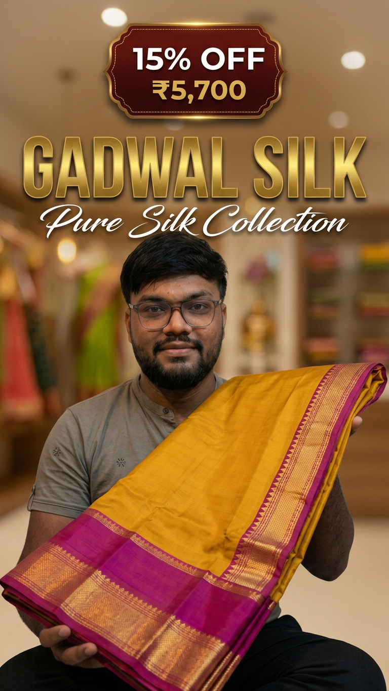 Pure Gadwal Silk Catalog