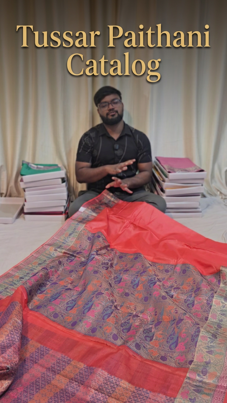 Tussar Paithani Catalog