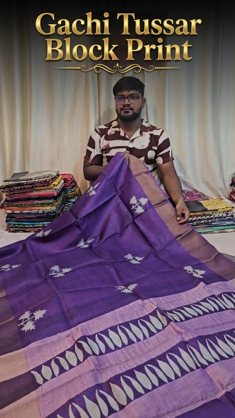 Gachi Tussar Block Print Catalog