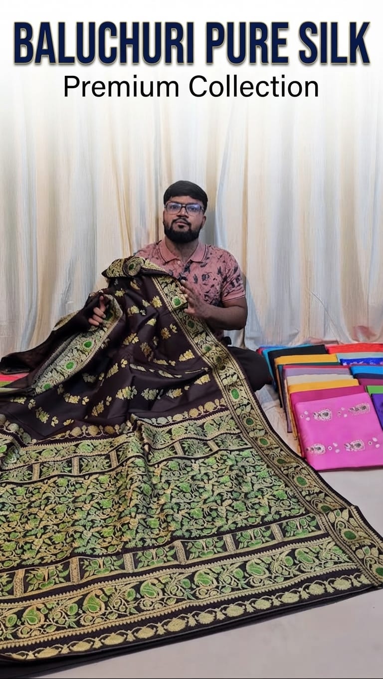 Baluchari Pure Silk Collections