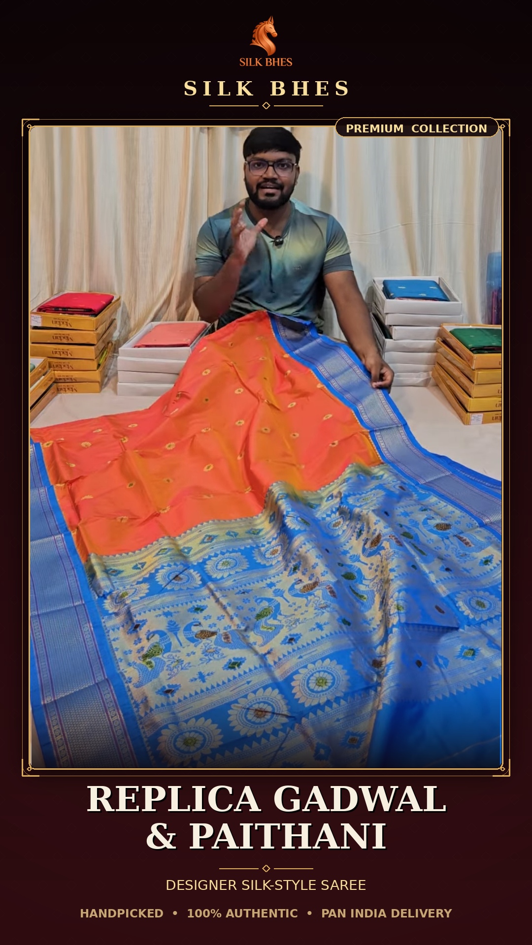 Replica paithani Catalog