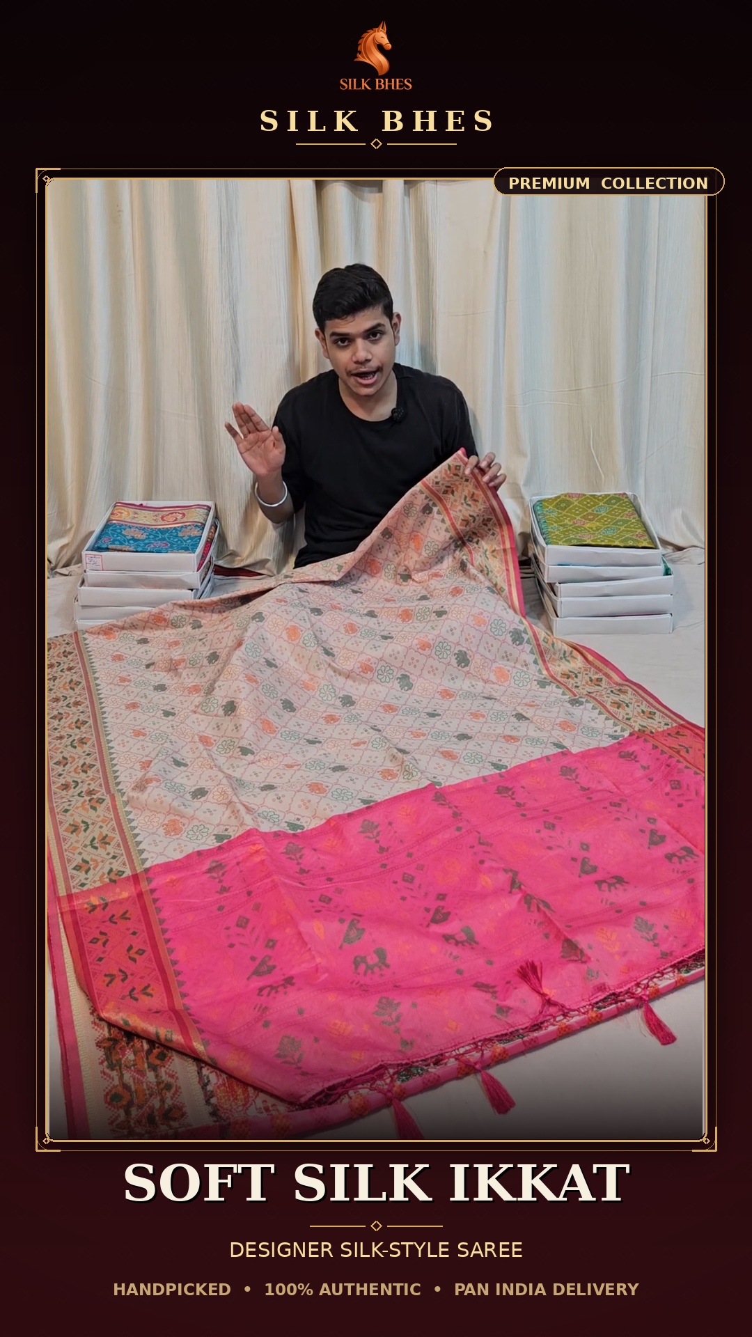 Ikkat Silk Catalog